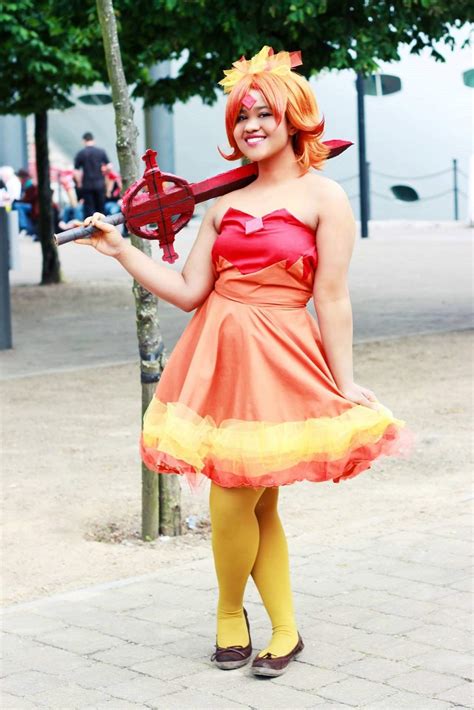 adventure time flame princess cosplay