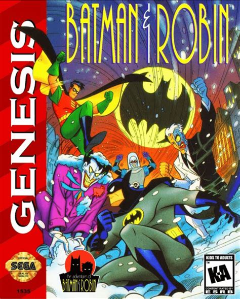 adventures batman robin genesis