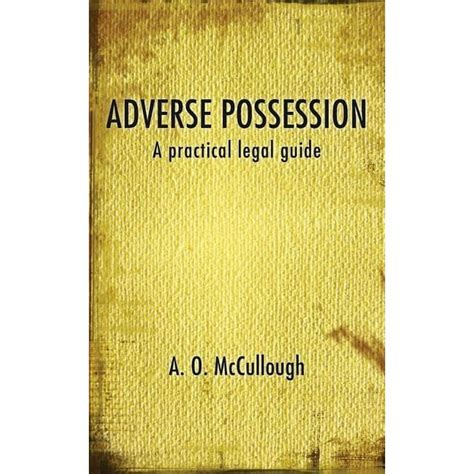 adverse possession a practical legal guide Doc