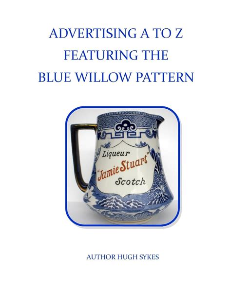 advertising a to z featuring the blue willow pattern Epub