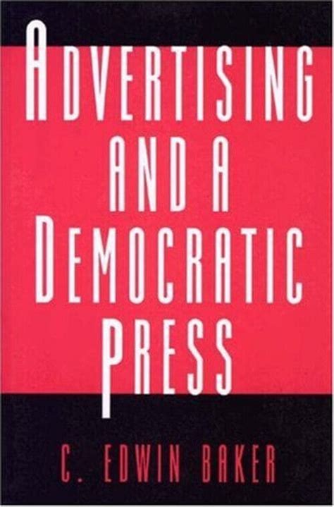 advertising and a democratic press princeton legacy library Doc