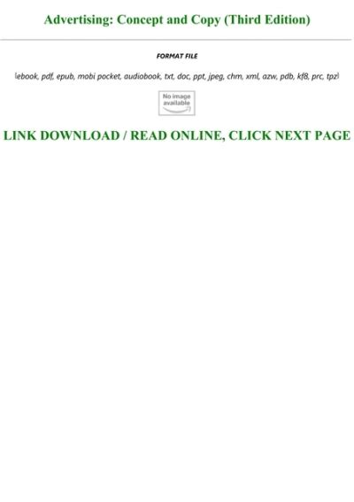 advertising concept copy third edition Ebook Reader