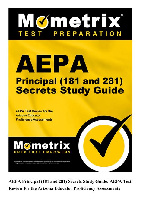aepa principal study guide PDF