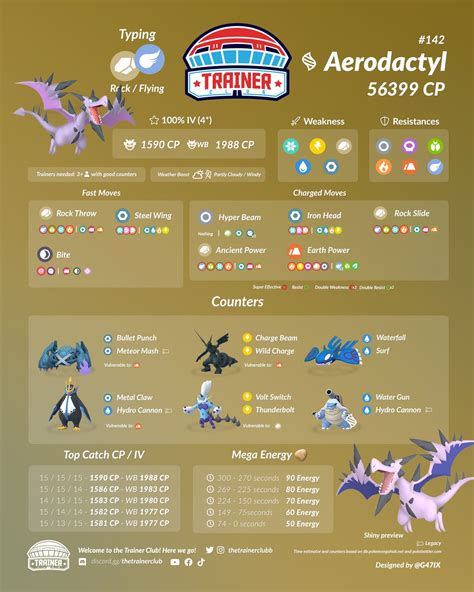 aerodactyl counters