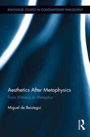 aesthetics after metaphysics from mimesis to metaphor Reader