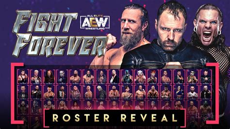 aew fight forever roster