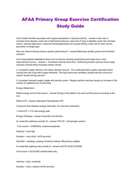 afaa study guide questions Reader