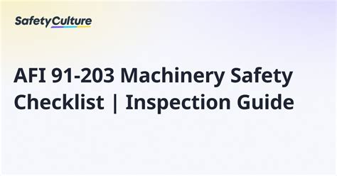 afi 91 203 safety PDF