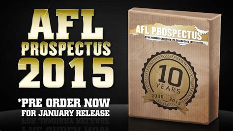 afl prospectus 2015 pdf Kindle Editon