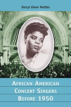 african american concert singers before 1950 Kindle Editon