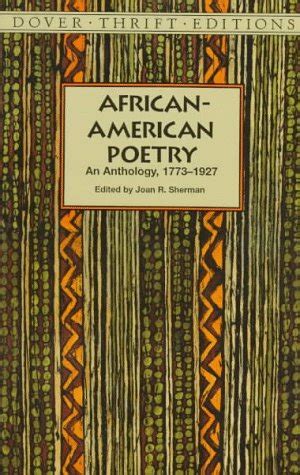 african american poetry an anthology 1773 1927 dover thrift editions Doc