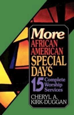 african american special days 15 complete worship services Epub