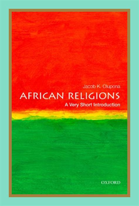 african religions a very short introduction Ebook Doc