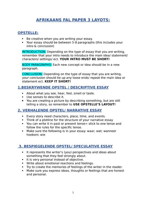 afrikaans grade 12 paper 3 topics Epub