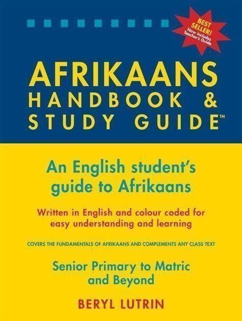 afrikaans study guide eenkantkind Doc