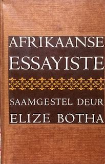 afrikaanse essayiste Reader