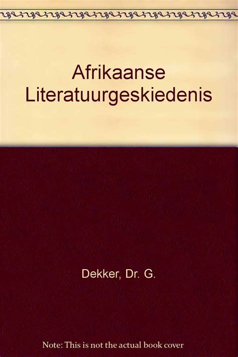 afrikaanse literatuurgeskiedenis Kindle Editon