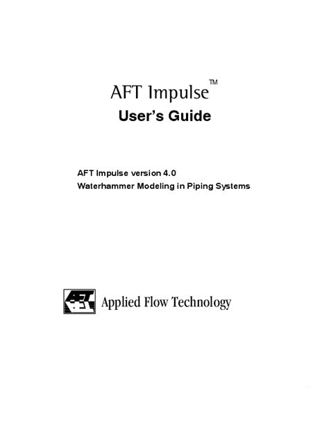 aft impulse user guide pdf Doc