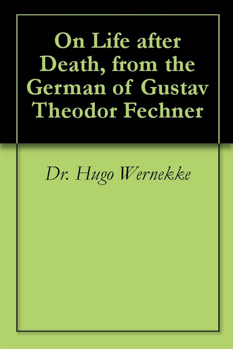 after german gustav theodor fechner Epub