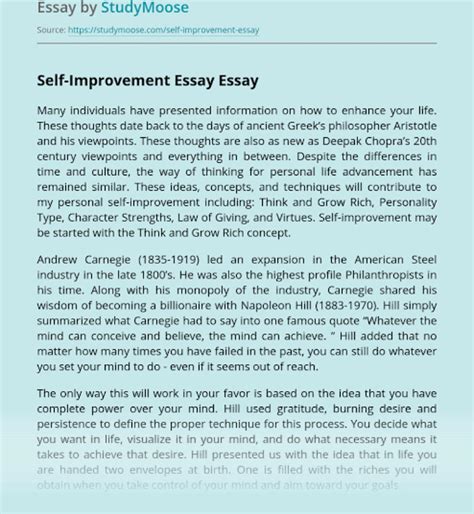 after improvement essays on life beyond pickup and self help PDF