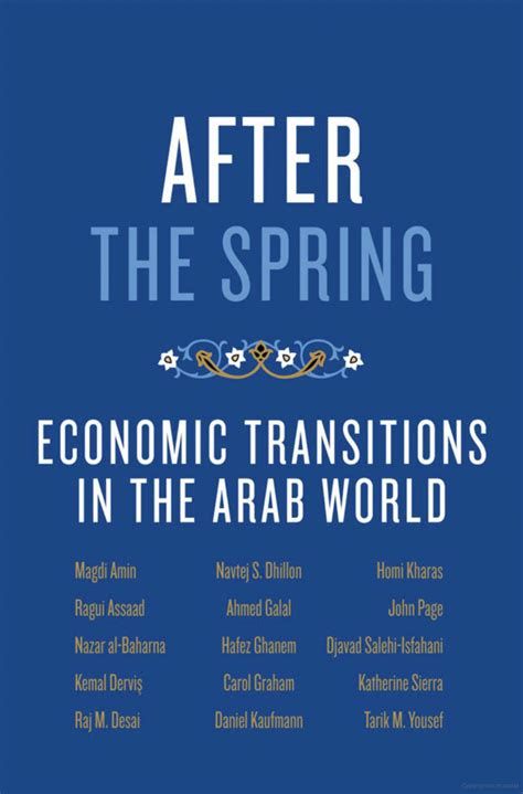 after the spring economic transitions in the arab world PDF