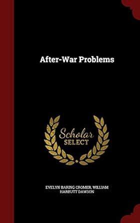 after war problems classic reprint cromer Epub