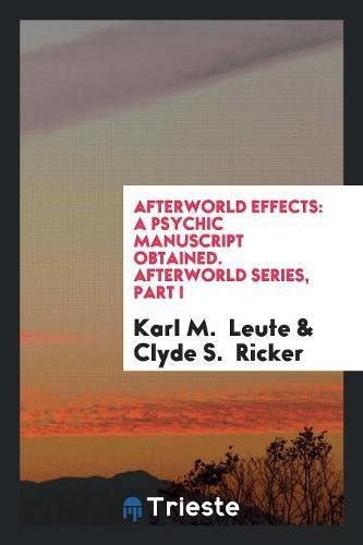 afterworld effects psychic manuscript obtained PDF