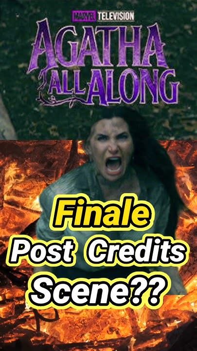 agatha all along post credit scene