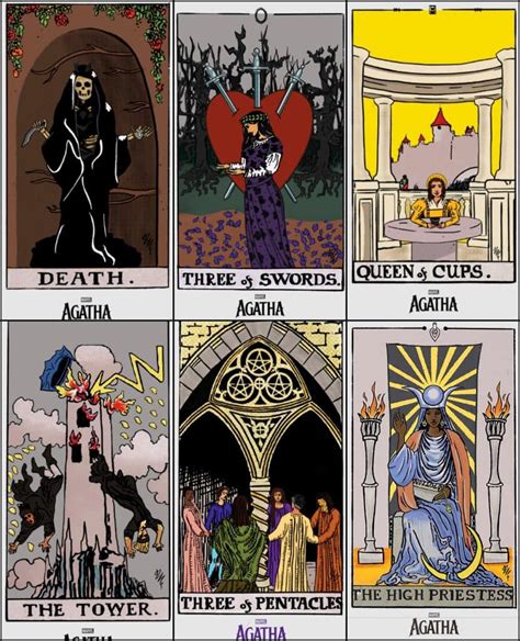 agatha all along tarot deck