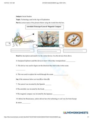 age of exploration geography challenge answers Reader