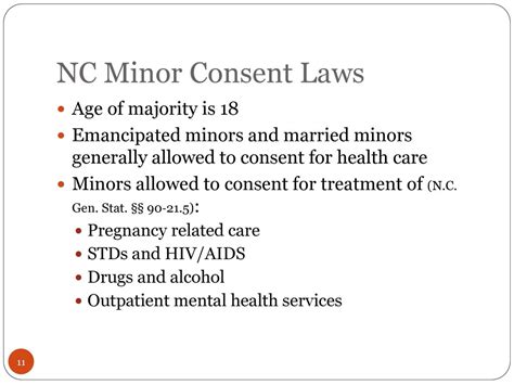 age of majority in nc