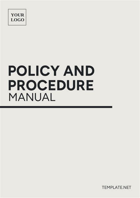 agency policy and procedure manual Reader