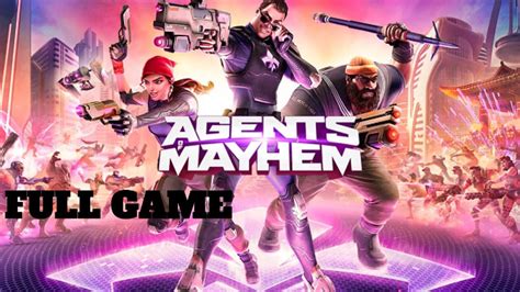 Agents Of Mayhem Walkthrough No Commentary