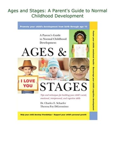 ages and stages a parents guide to normal childhood development Reader