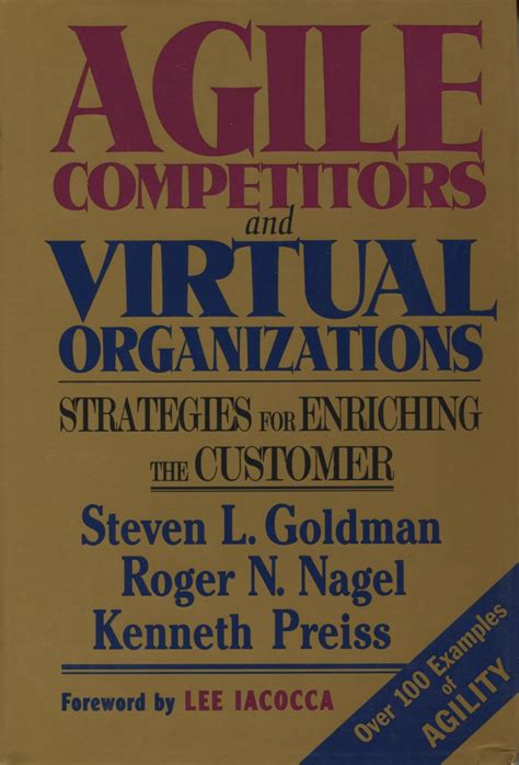 agile competitors and virtual organizations hardcover PDF