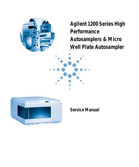 agilent 1200 autosampler manual Kindle Editon