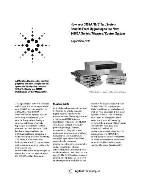 agilent 34980a user manual Epub