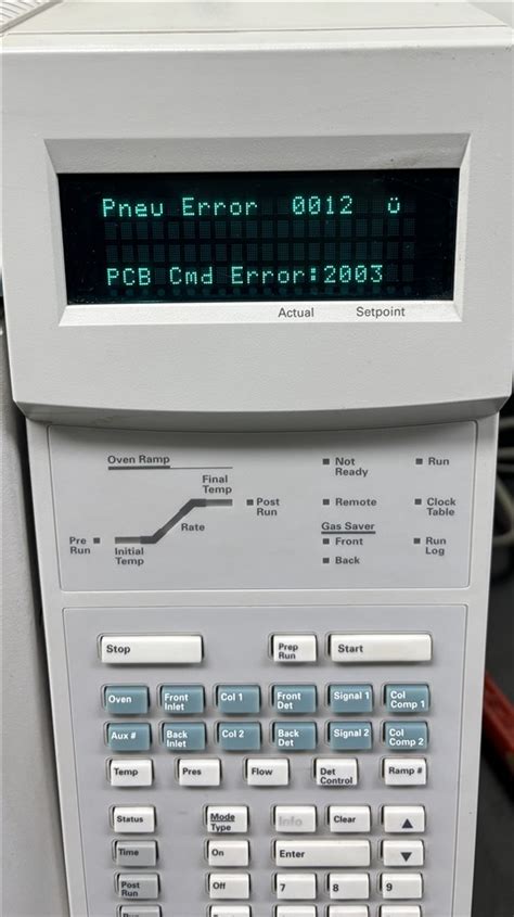 agilent 6890 gc error codes pdf Doc