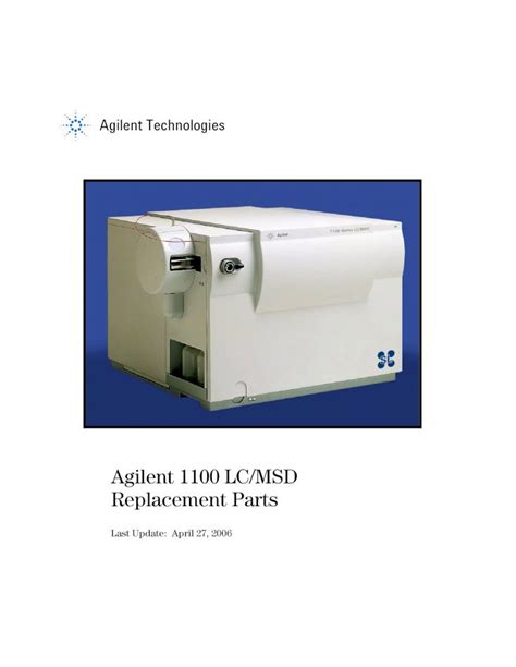 agilent g1946 ms manual pdf Reader