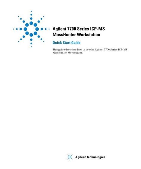 agilent icp ms 7500 hardware manual Doc