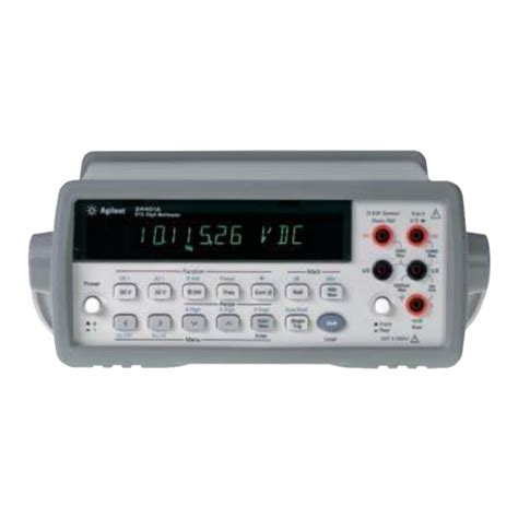 agilent multimeter 34401a manual Reader