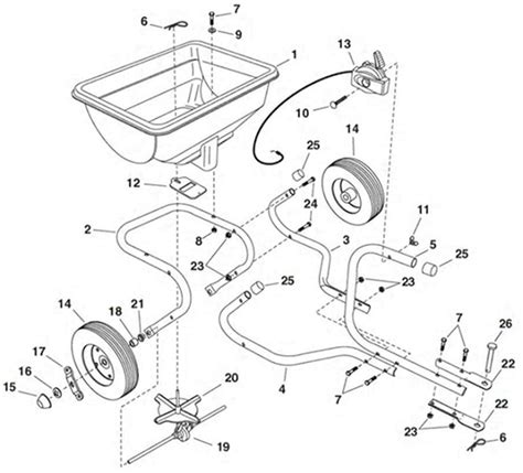 agri fab fertilizer spreader parts