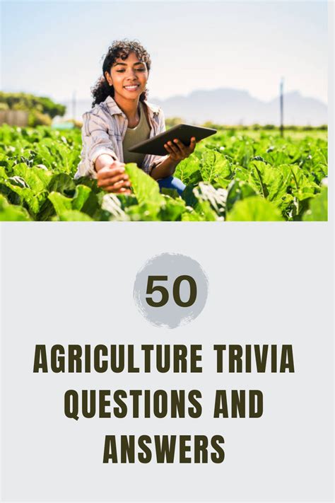 agricultural trivia questions and answers PDF