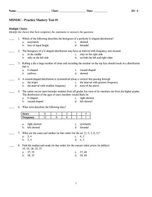 ags pre algebra chapter 9 mastery test PDF