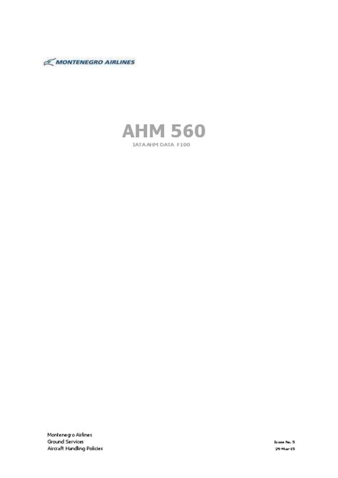 ahm 560 manual iata pdf Kindle Editon