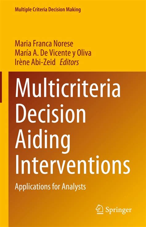 aiding decisions with multiple criteria aiding decisions with multiple criteria Epub