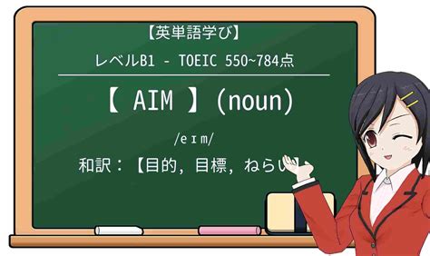 aim 読み方