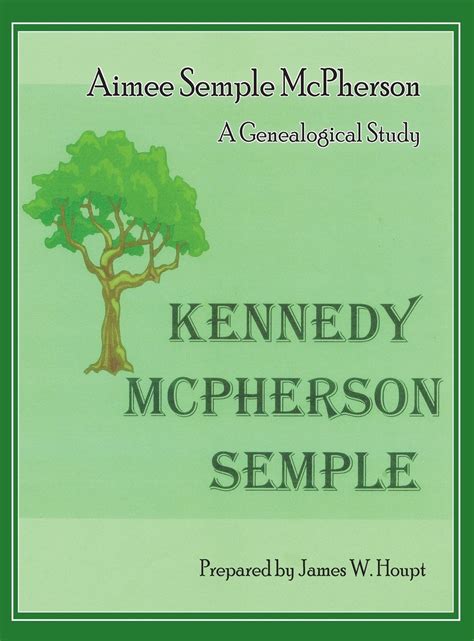 aimee semple mcpherson genealogical study Doc