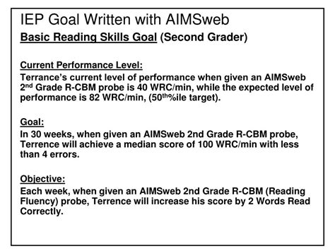 aimsweb goal 2nd grade Epub