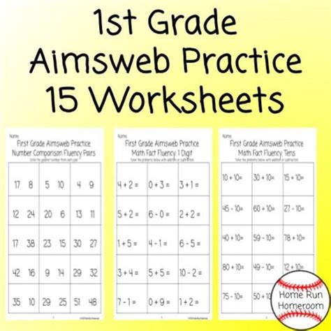 aimsweb math computation grade 1 PDF